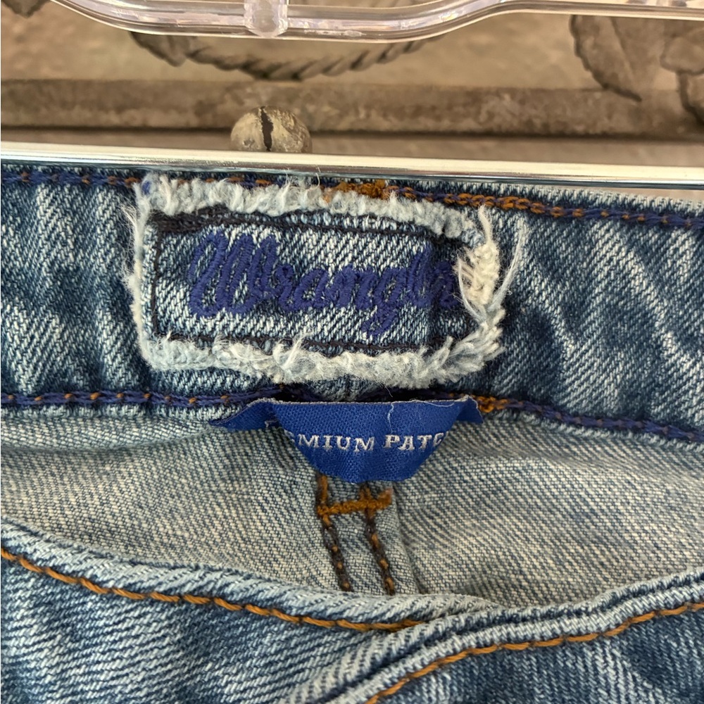 Wrangler Premium Patch Boot Cut Jeans - Picture 8 of 12